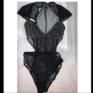 Victoria secret black lace